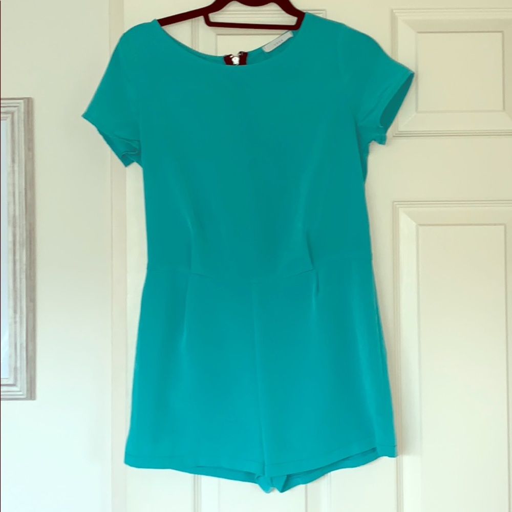 Teal Jumper.
